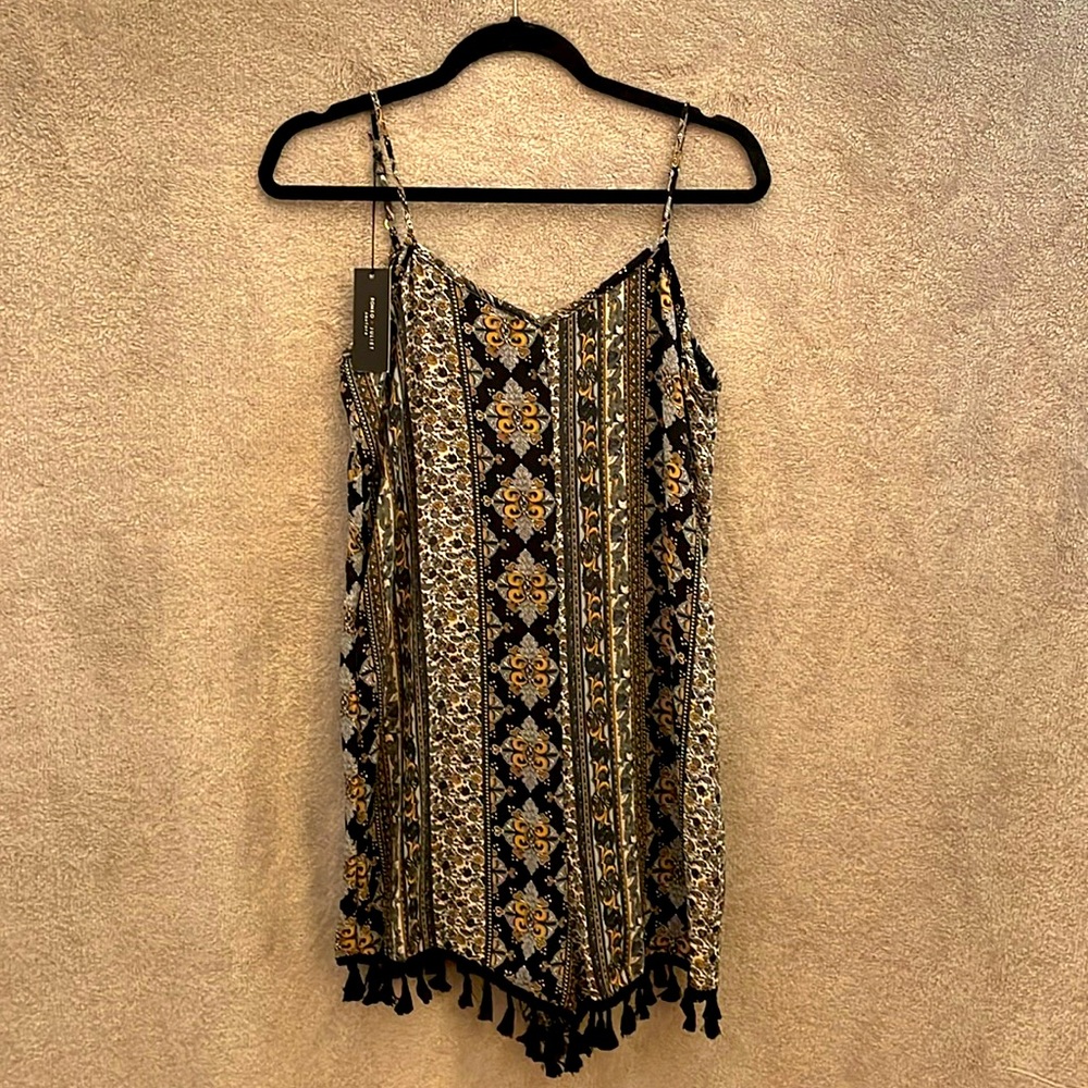 Spaghetti strap romper